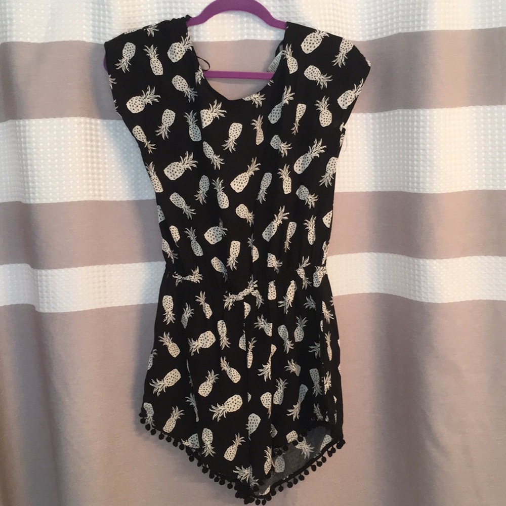 Pineapple romper
